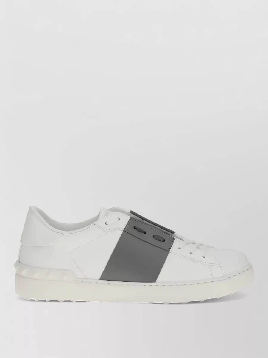 Valentino leather low-top sneakers