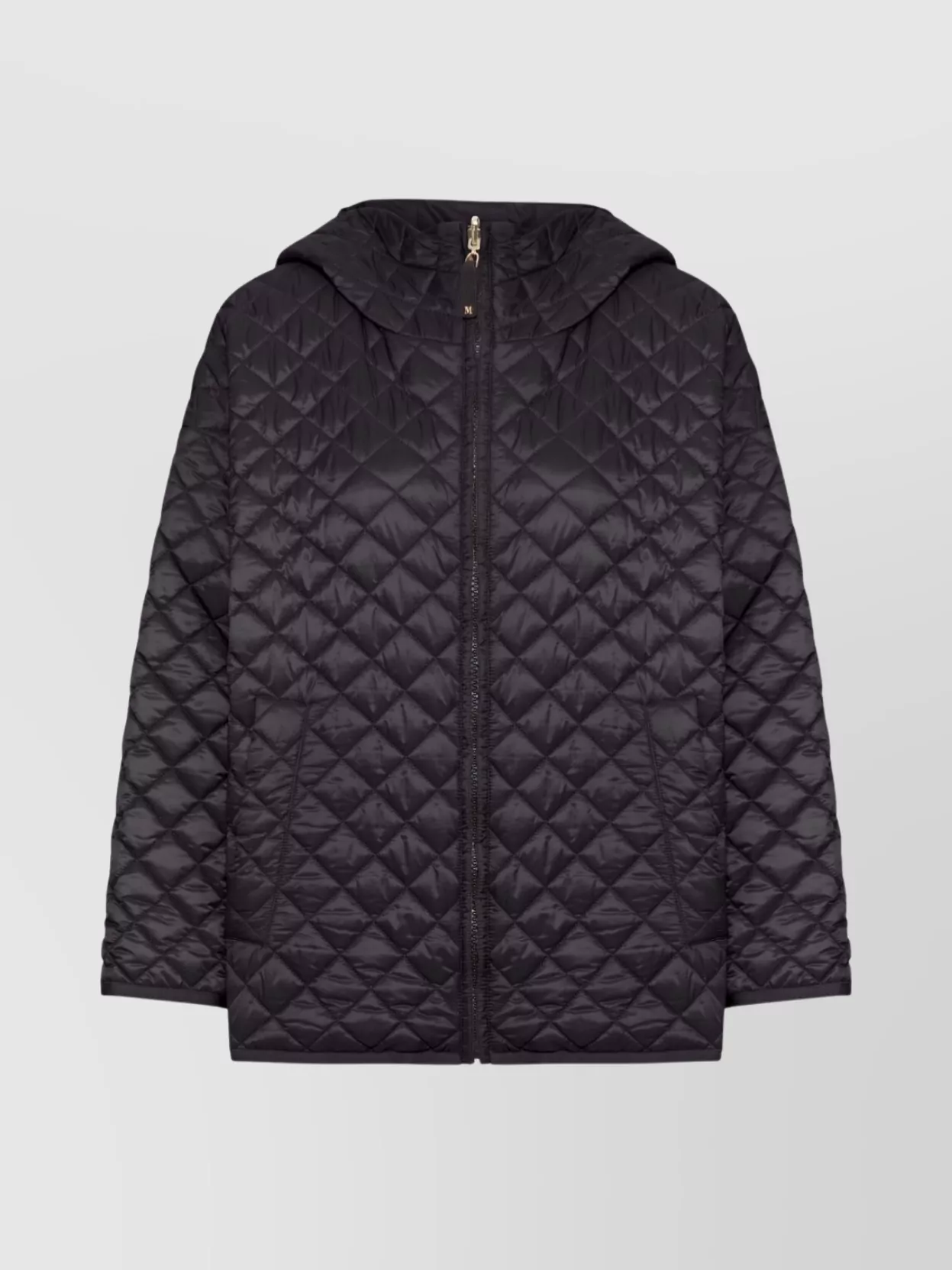 ダウンジャケット・コート Max Mara Black polyester Leo reversible jacket Max Mara Leo reversible jacket in anti-drop canvas | The