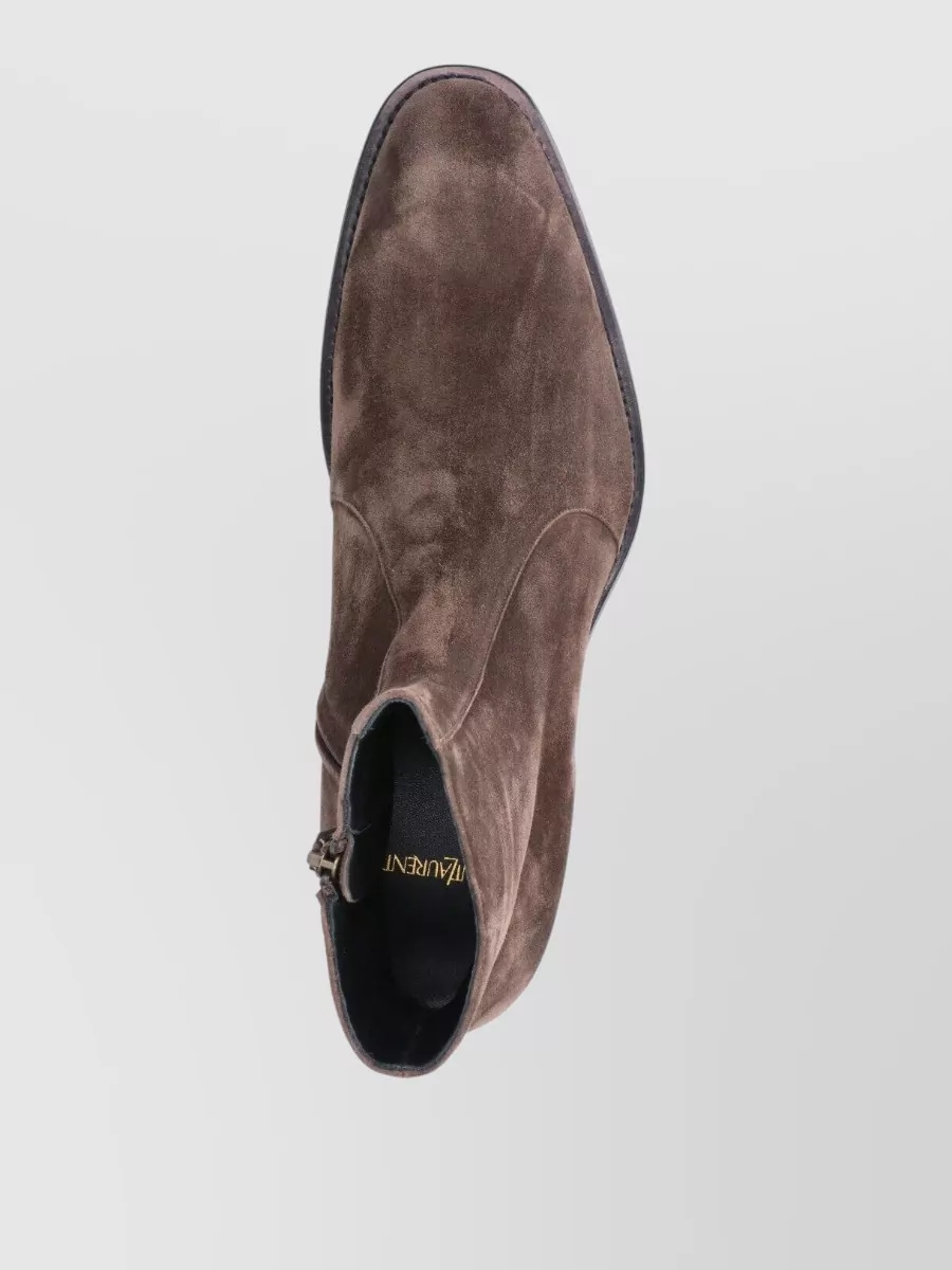 Saint Laurent Leather Derby Shoes
