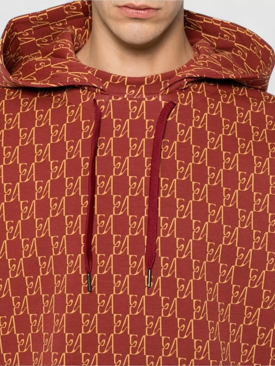 Emporio Armani Printed Hoodie
