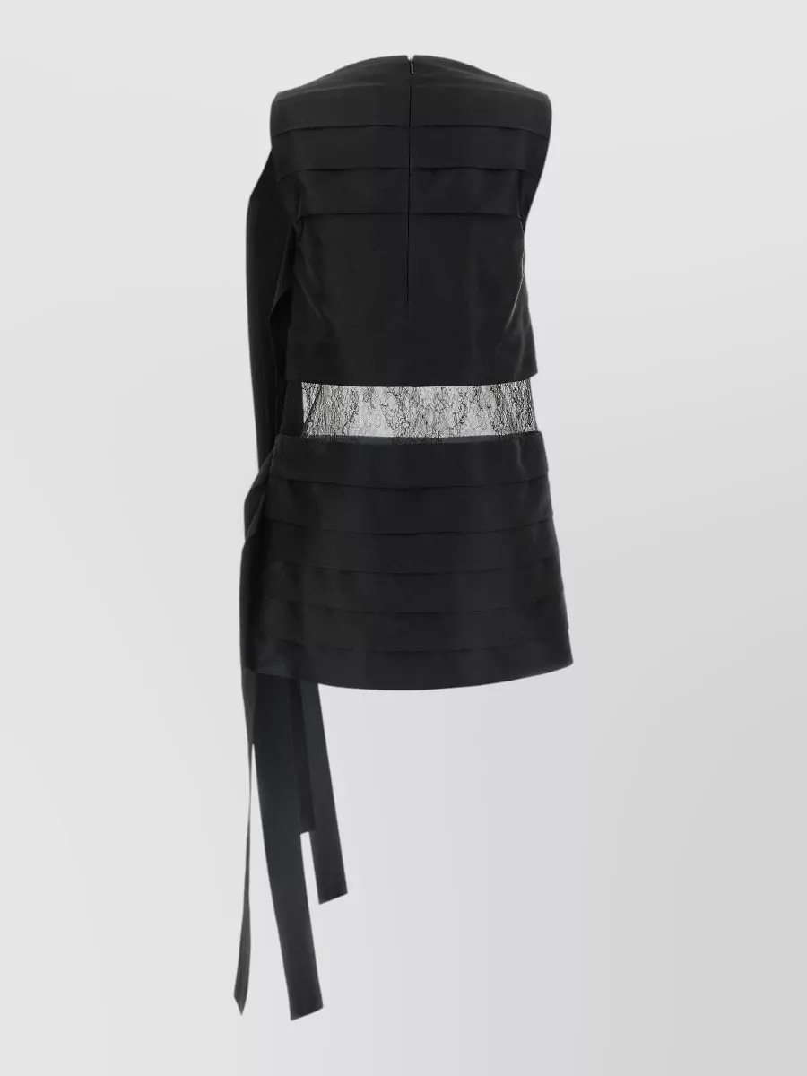 Ferragamo Silk Sleeveless Mini Dress
