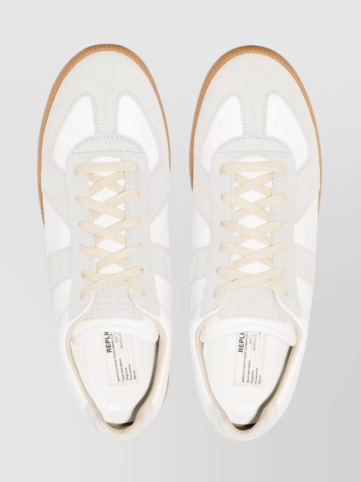 Maison Margiela "Replica" Sneakers Contrast Sole