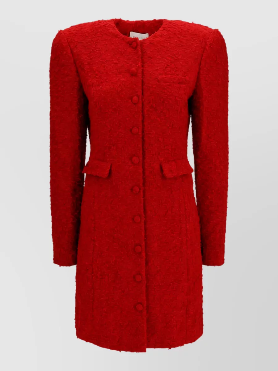Magda Butrym single breasted coat