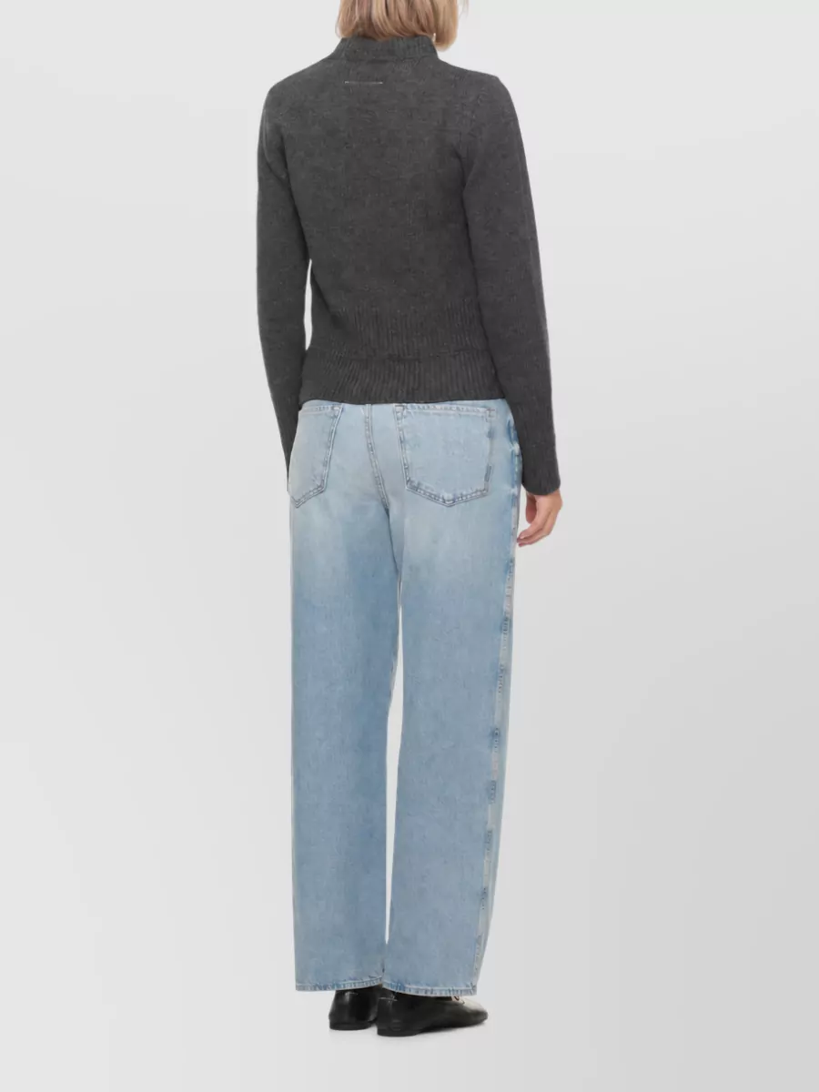 Mm6 Maison Margiela Wool Crewneck Sweatshirt