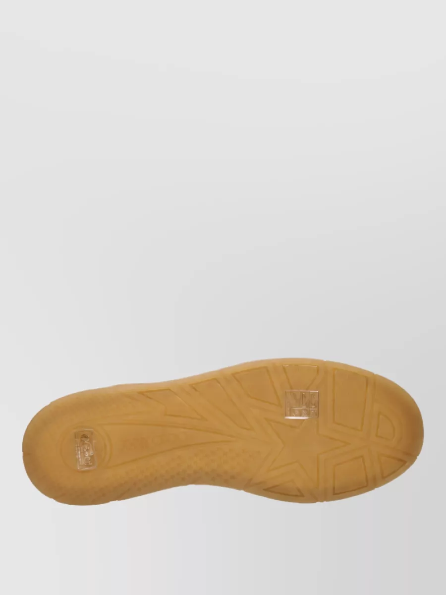 Jimmy Choo Leather Lace-Up Sneakers