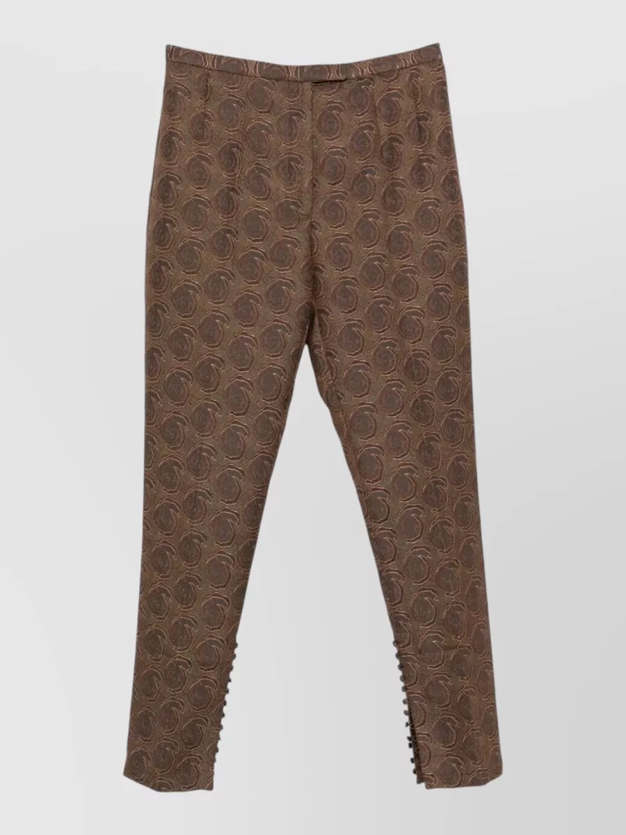 Dries Van Noten slim-fit trousers