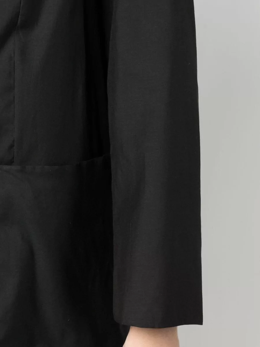 Erika Cavallini Silk Blend Oversized Single Breasted Blazer