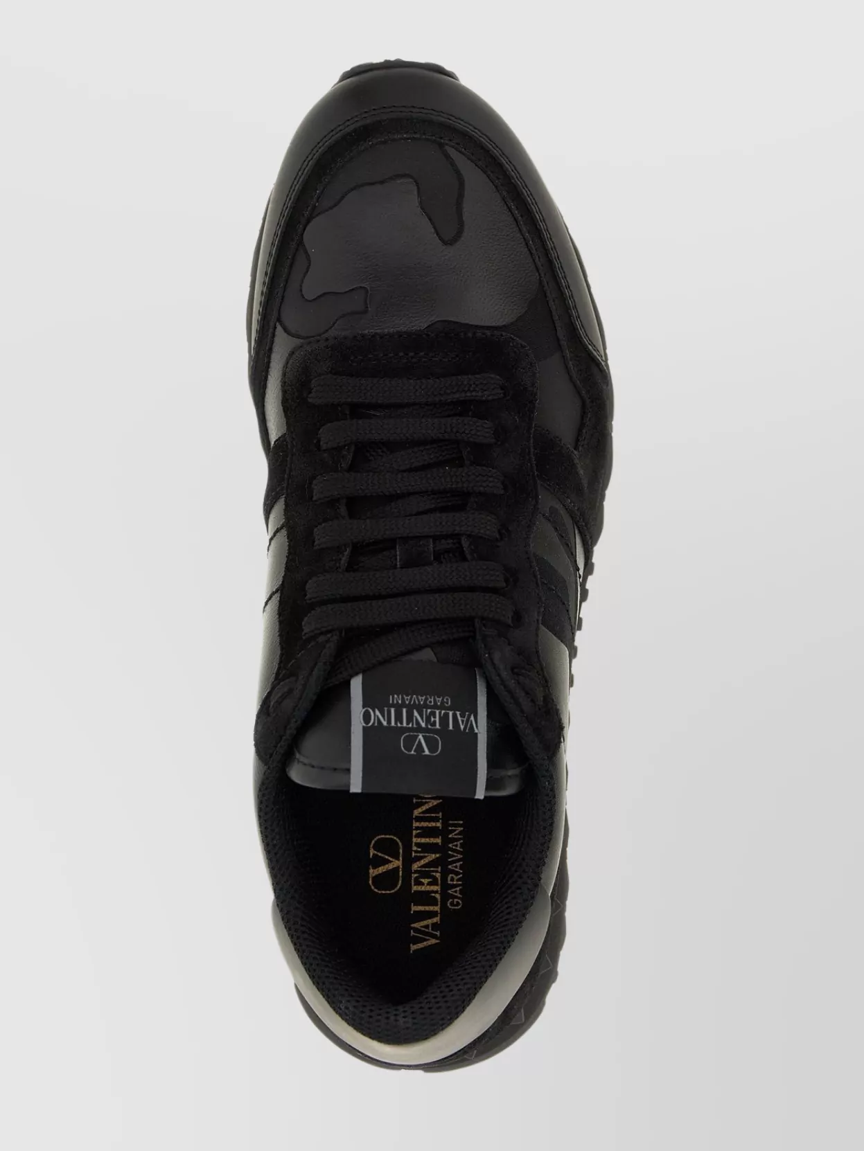 Valentino Garavani Camouflage Pattern Rockrunner Sneakers