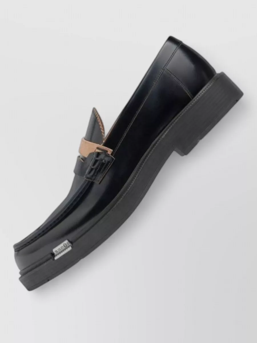Maison Margiela Leather Loafers