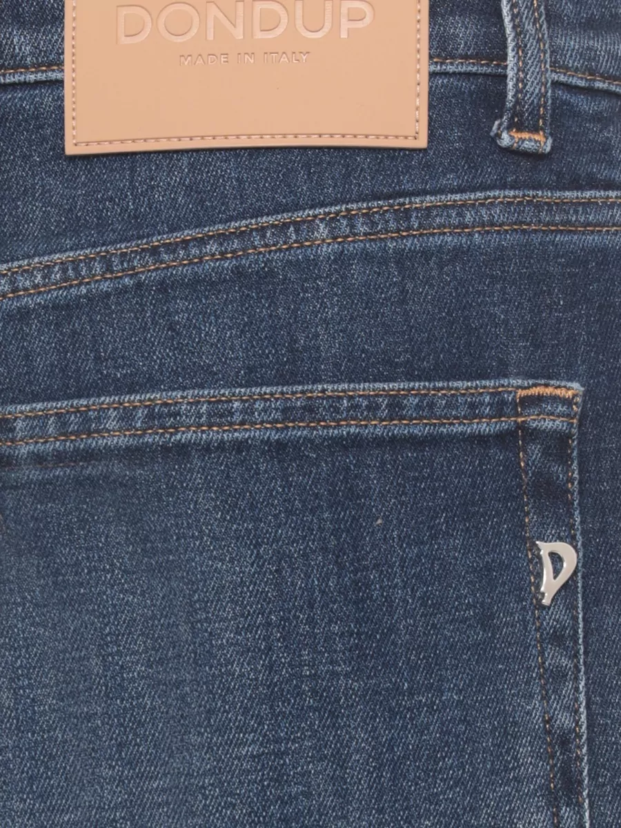 Dondup Straight Leg Jeans Cotton Belt Loops