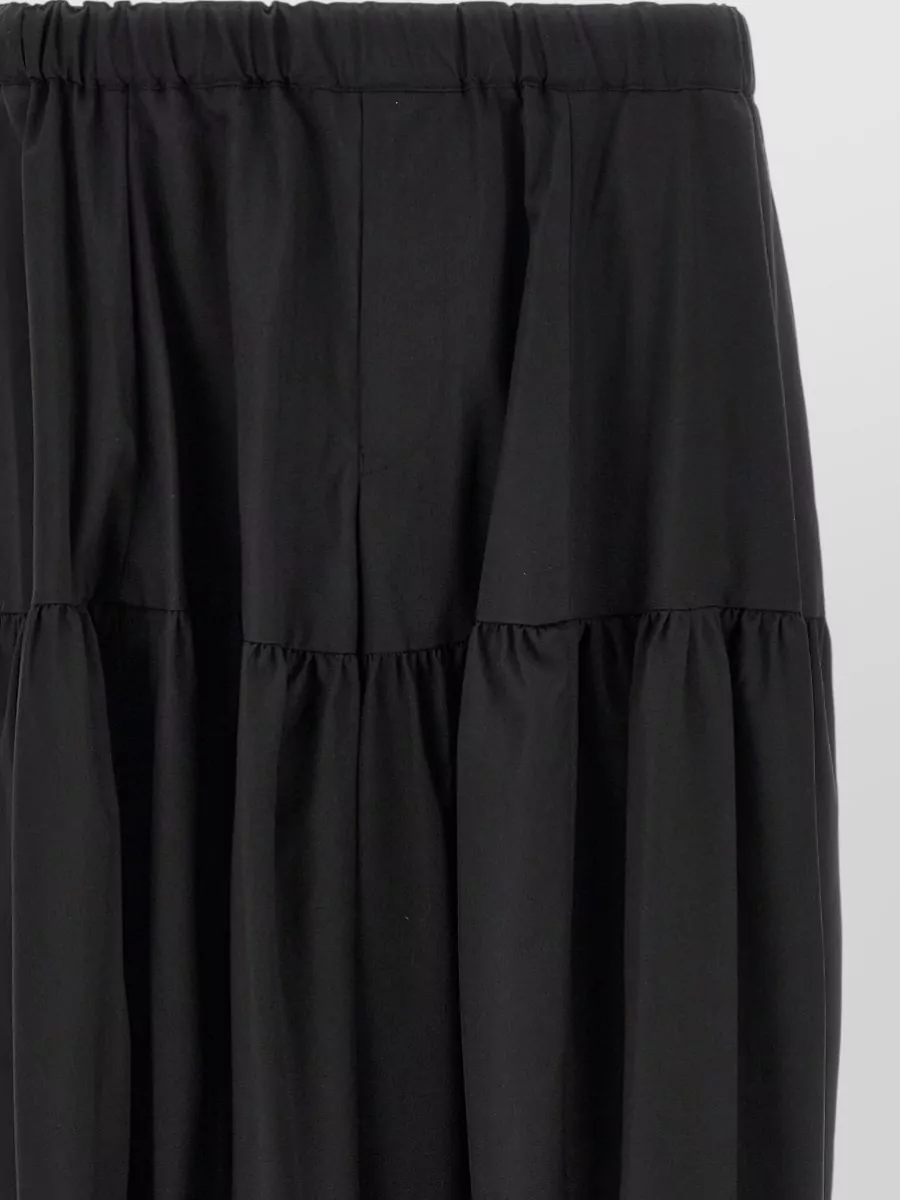 Comme Des Garçons Paneled Barrel-Leg Trousers