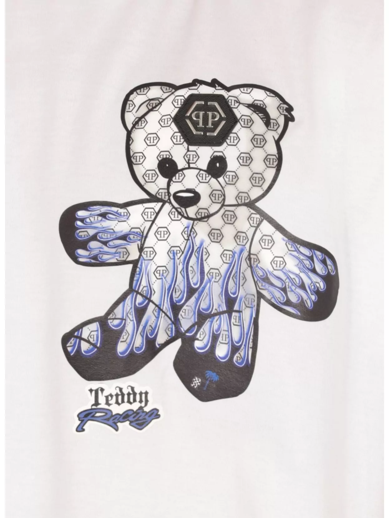 Philipp Plein Crew Neck Graphic Print Short Sleeves