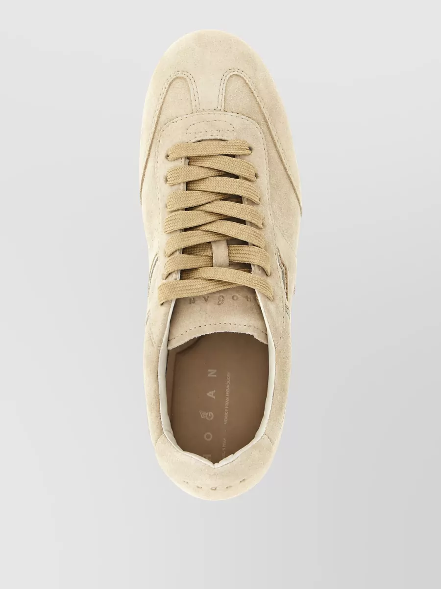 Hogan Leather Lace-Up Sneakers