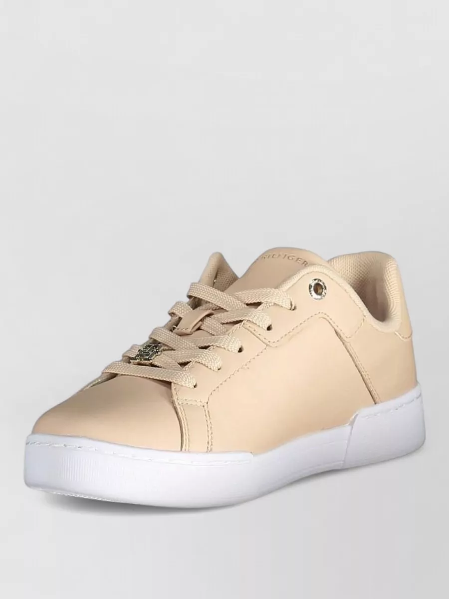 Tommy Hilfiger leather lace-up sneakers