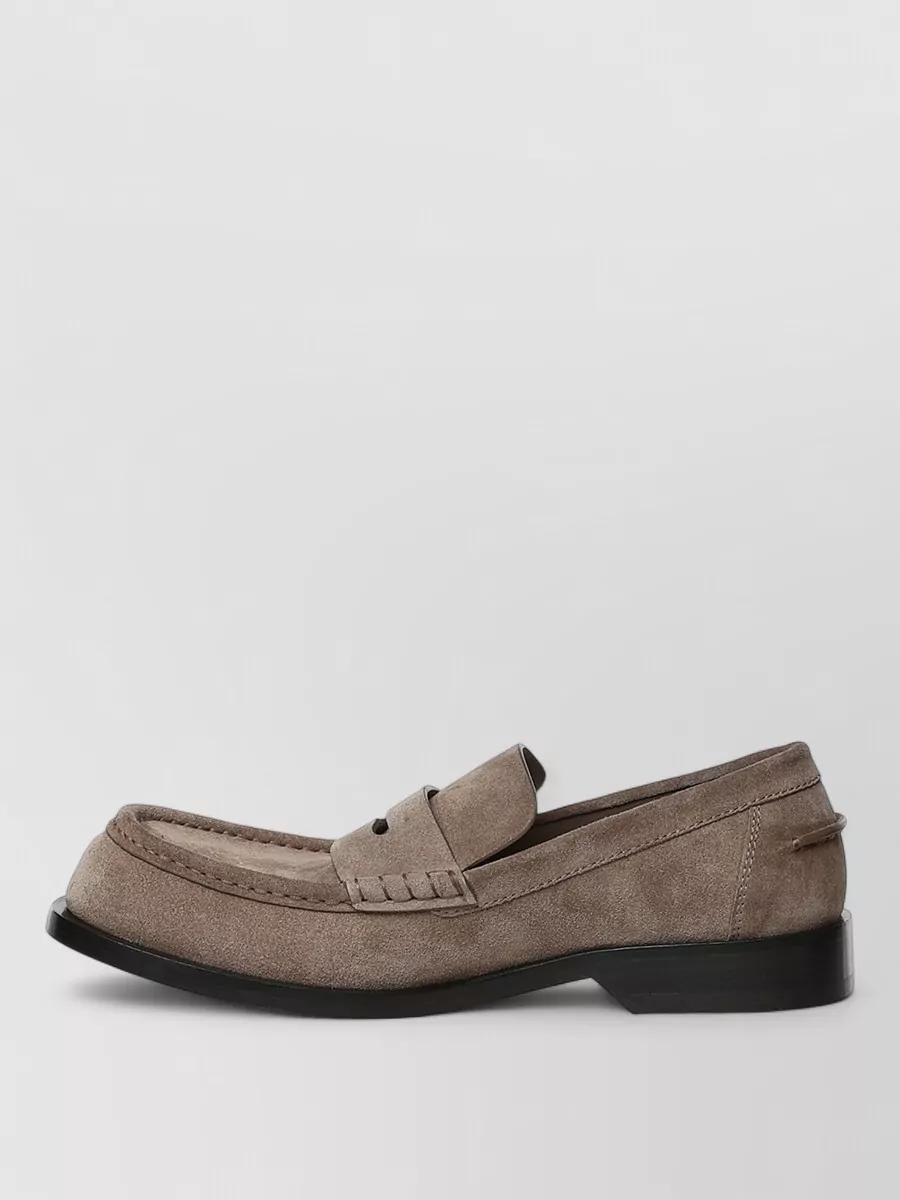 Loewe Suede Loafers