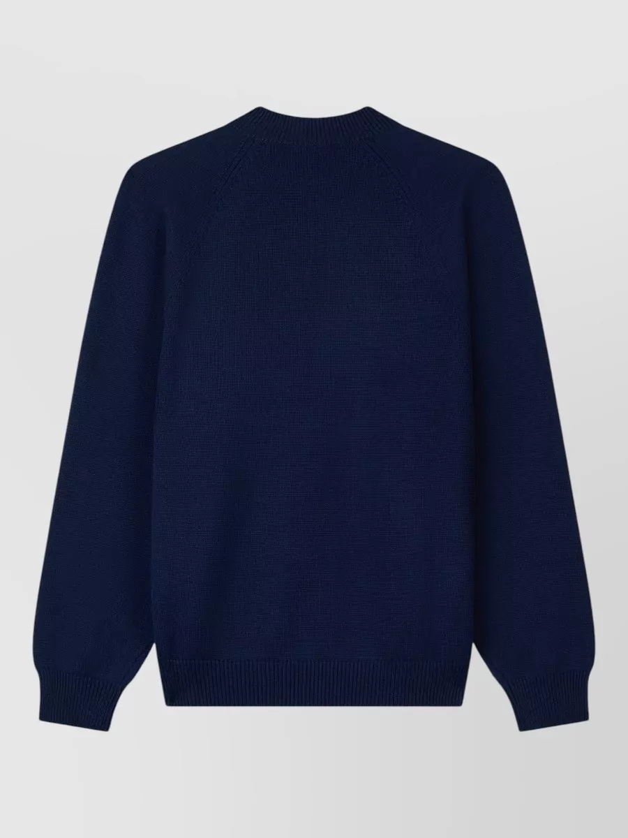 Kenzo Embroidered Wool Cotton Sweater