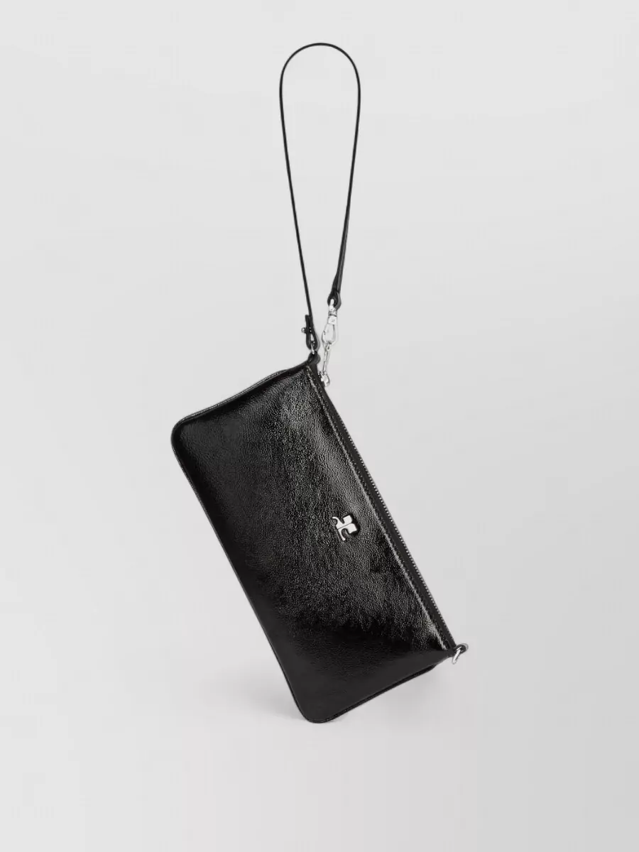 Courrèges Très Courrèges Leather Clutch Bag