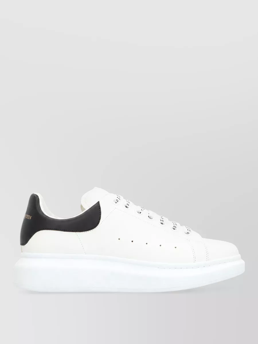 Mc Queen leather chunky low-top sneakers