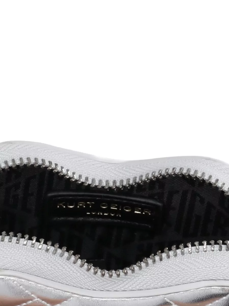 Kurt Geiger Shoulder Bag Heart Chain Strap Detail