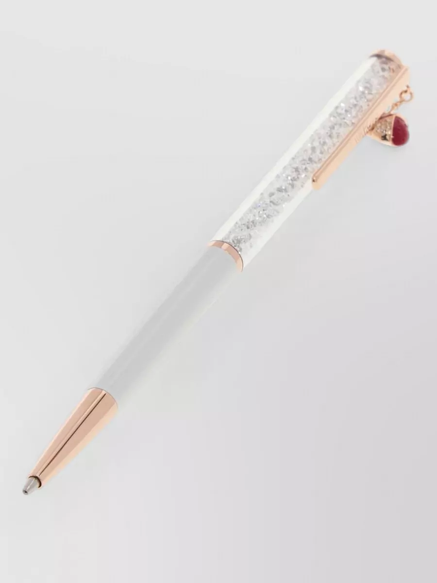 Swarovski crystal-embellished bag charm