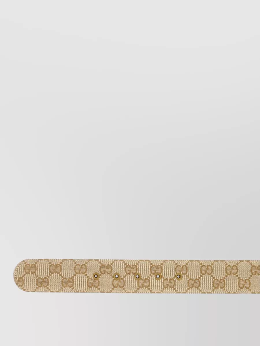 Gucci Gg Jacquard Fabric Belt