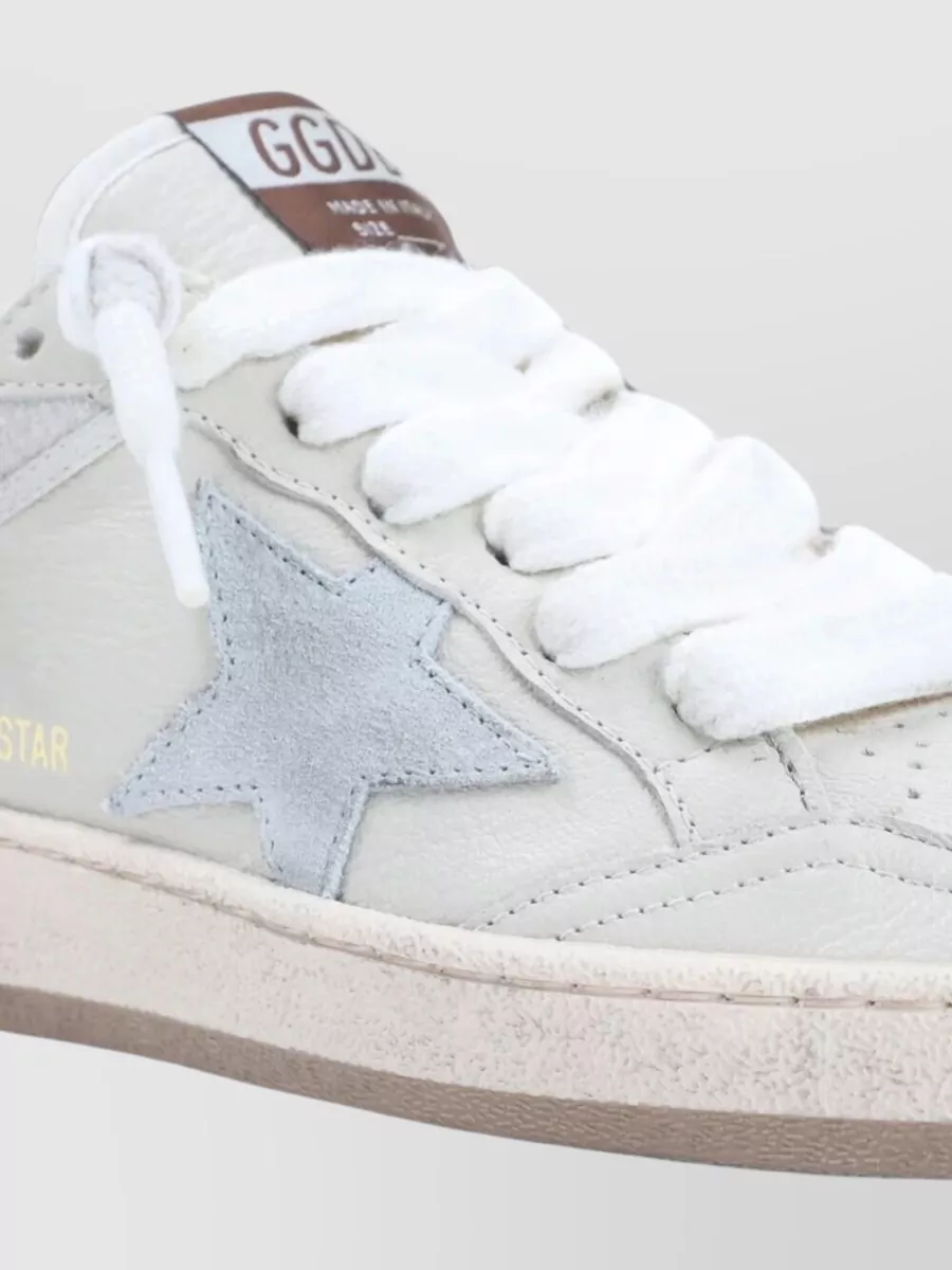 Golden Goose Leather Low-Top Sneakers