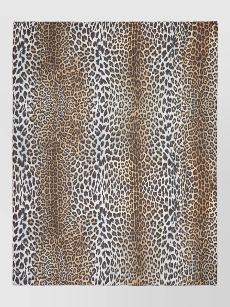 Faliero Sarti silk animalier print scarf