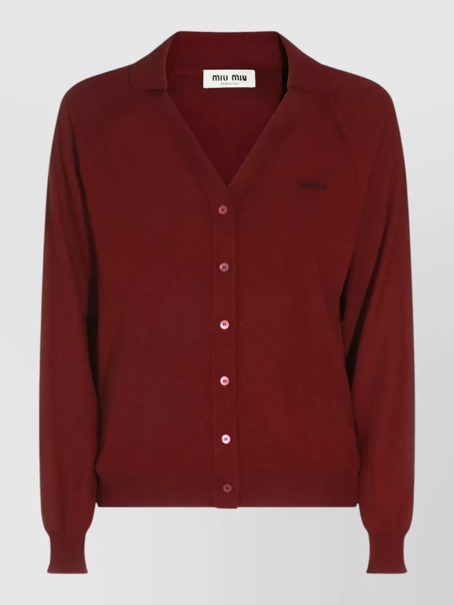 Miu Miu Wool Cardigan