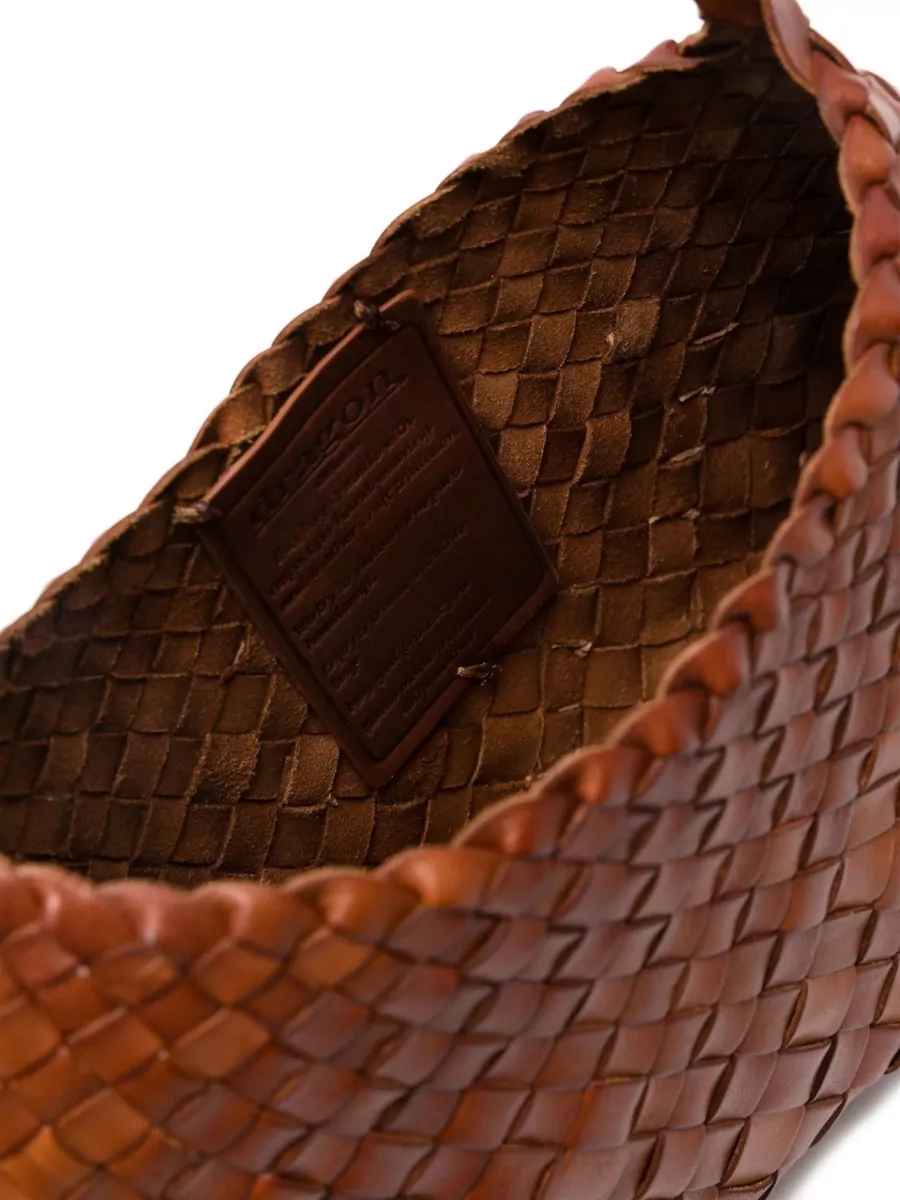 Dragon Diffusion Rosanna Woven Shoulder Bag Textured Design