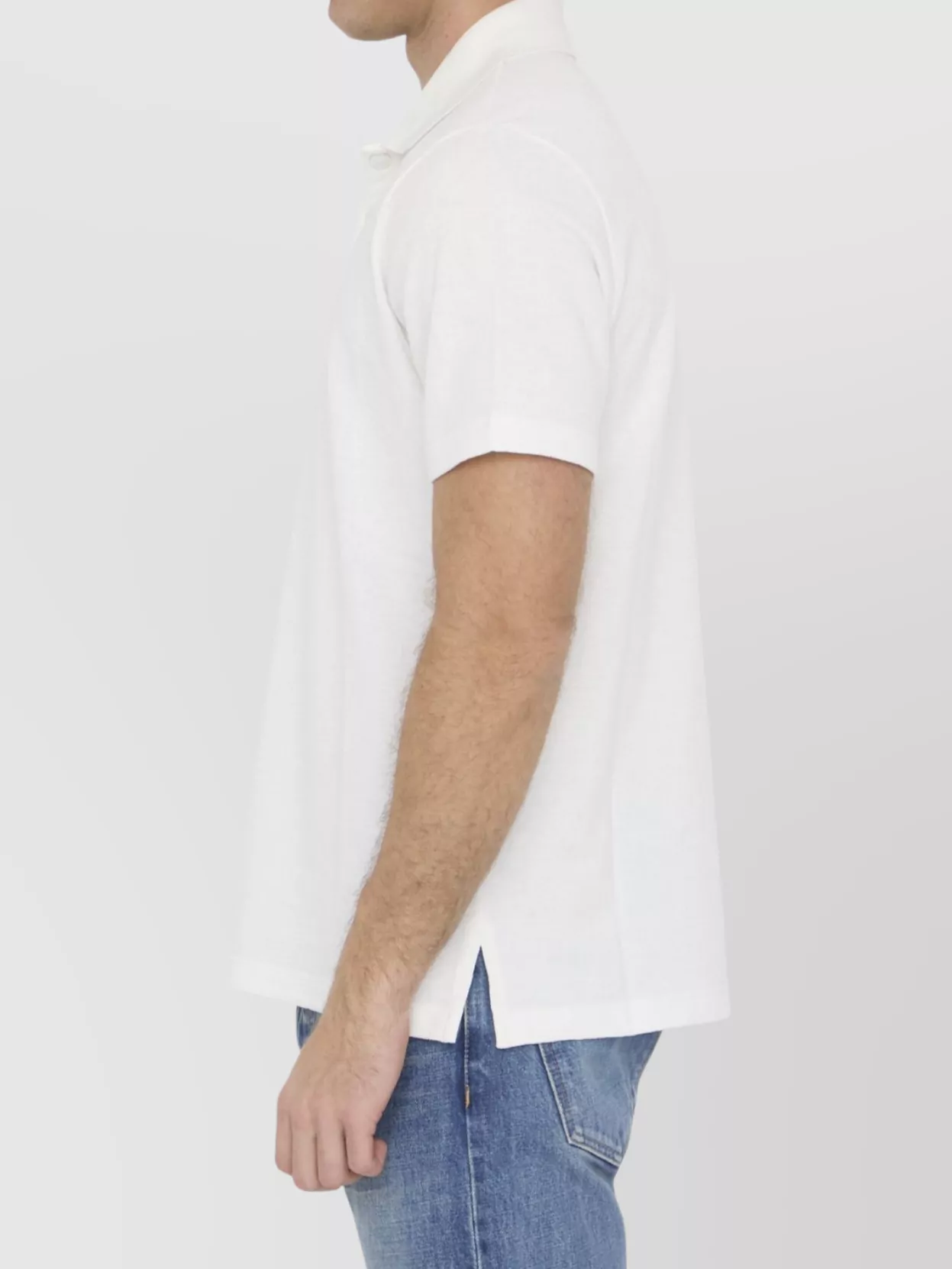 Fendi Collared Shirt With Side Slits