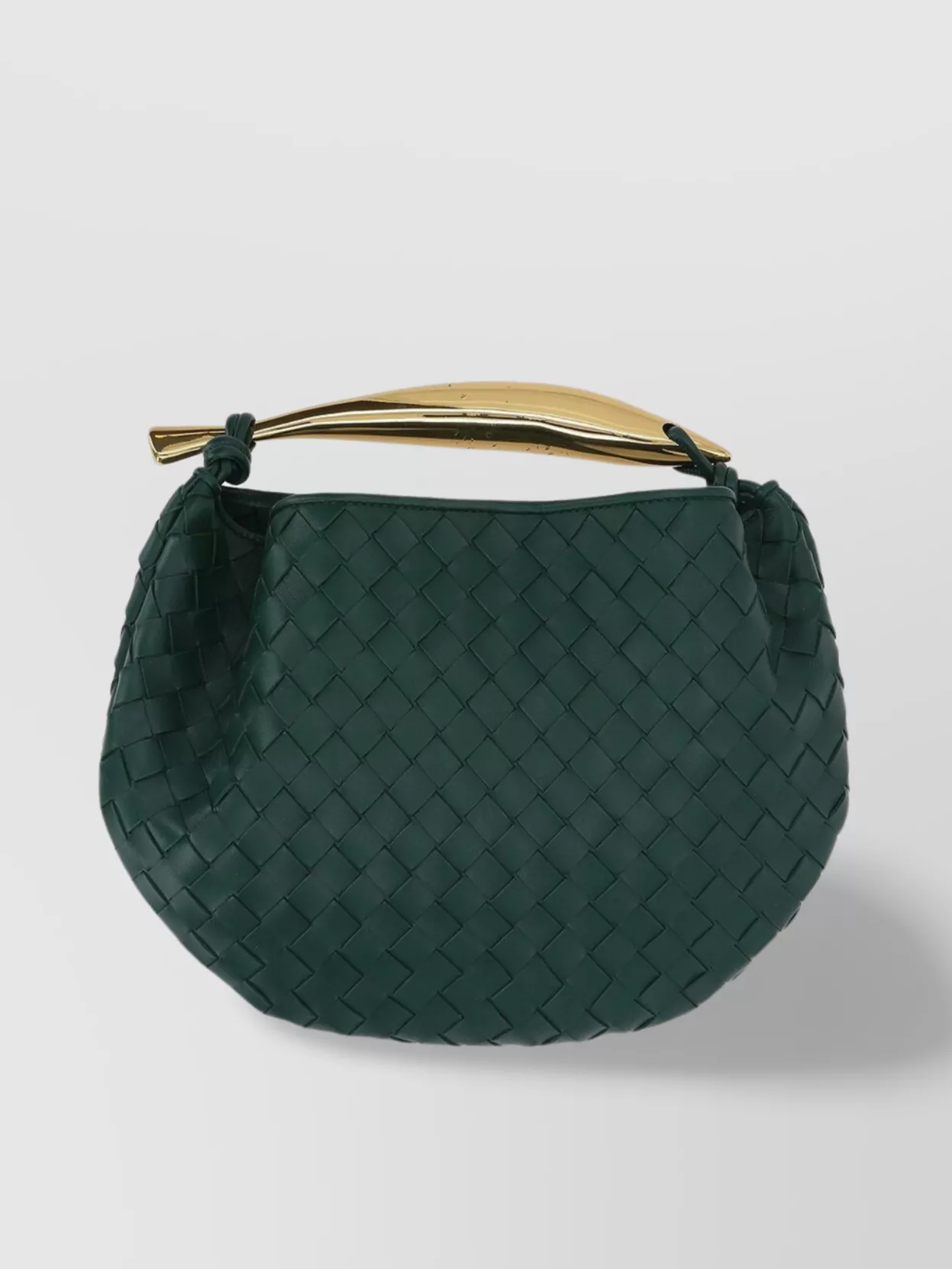 Shop Bottega Veneta Woven Chain Shoulder Bag