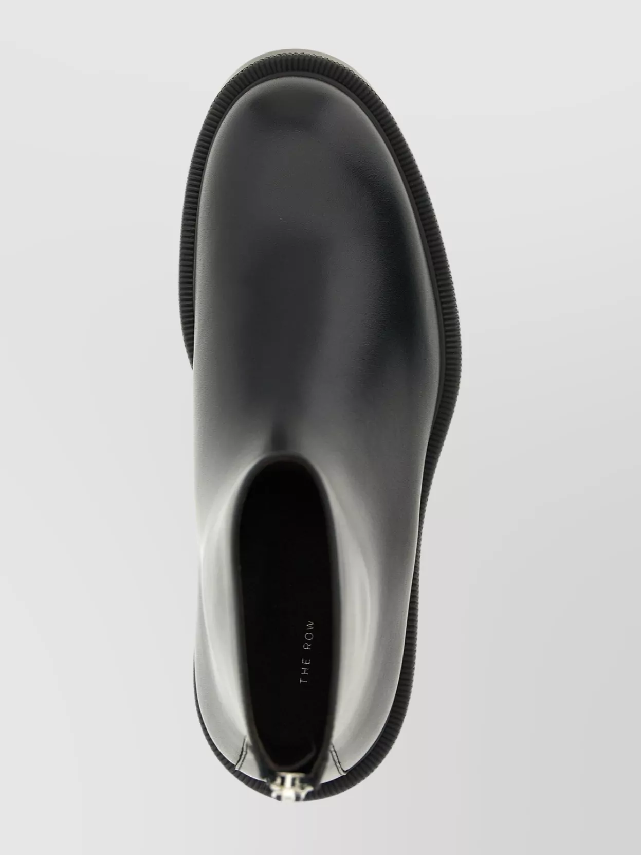 The Row Ankle Boots With Round Toe And Chunky Sole