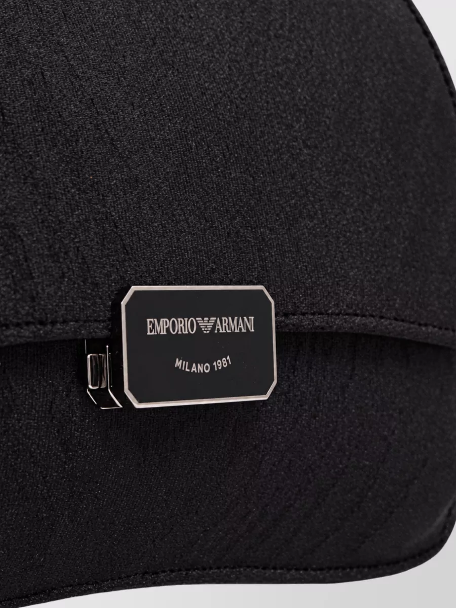 Emporio Armani Velvet Clutch Bag