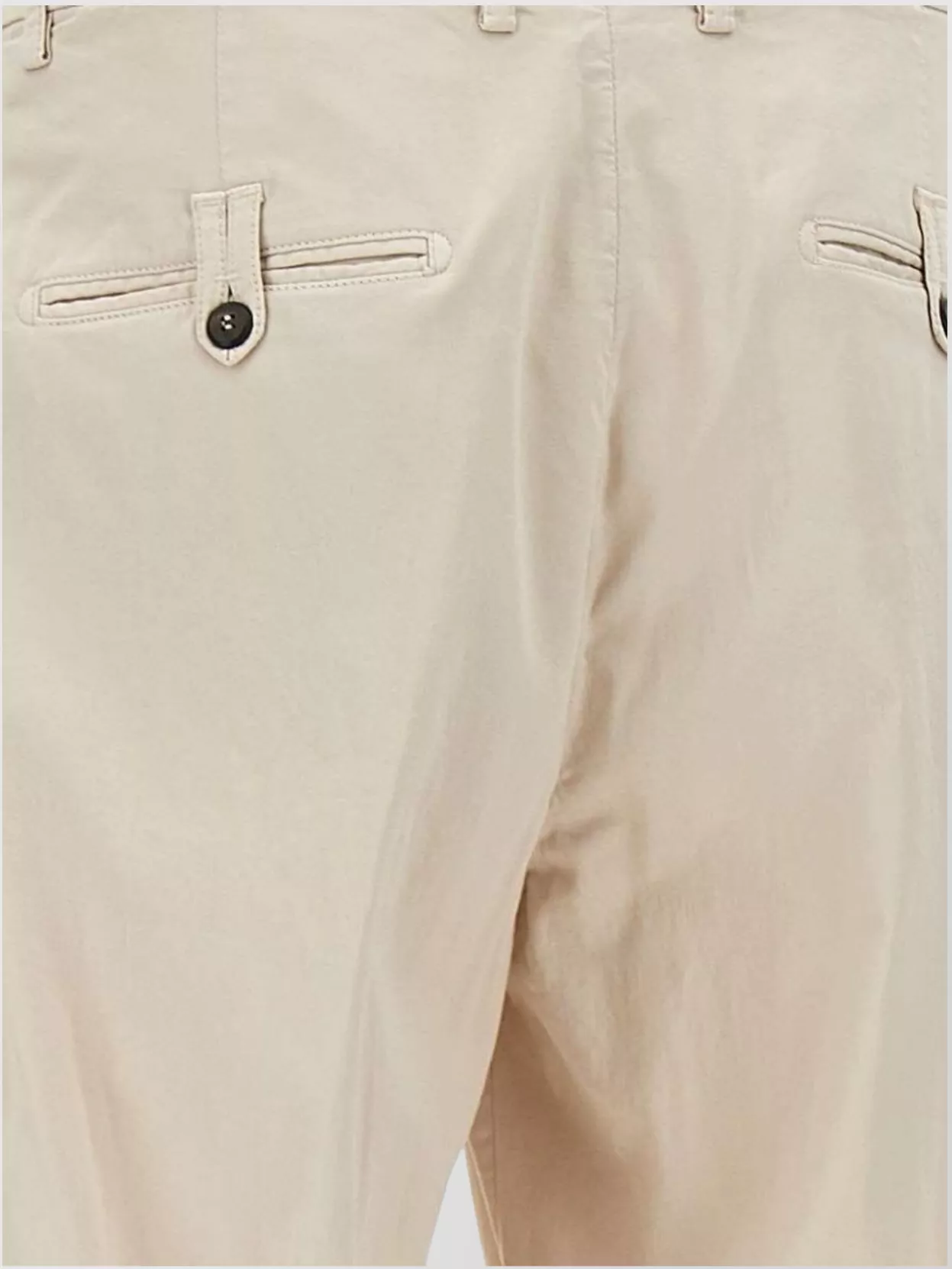 Eleventy Slim Fit Cotton And Silk Blend Trousers