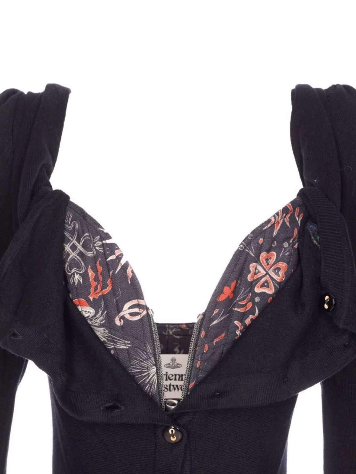 Vivienne Westwood Corset Top Puff Sleeves