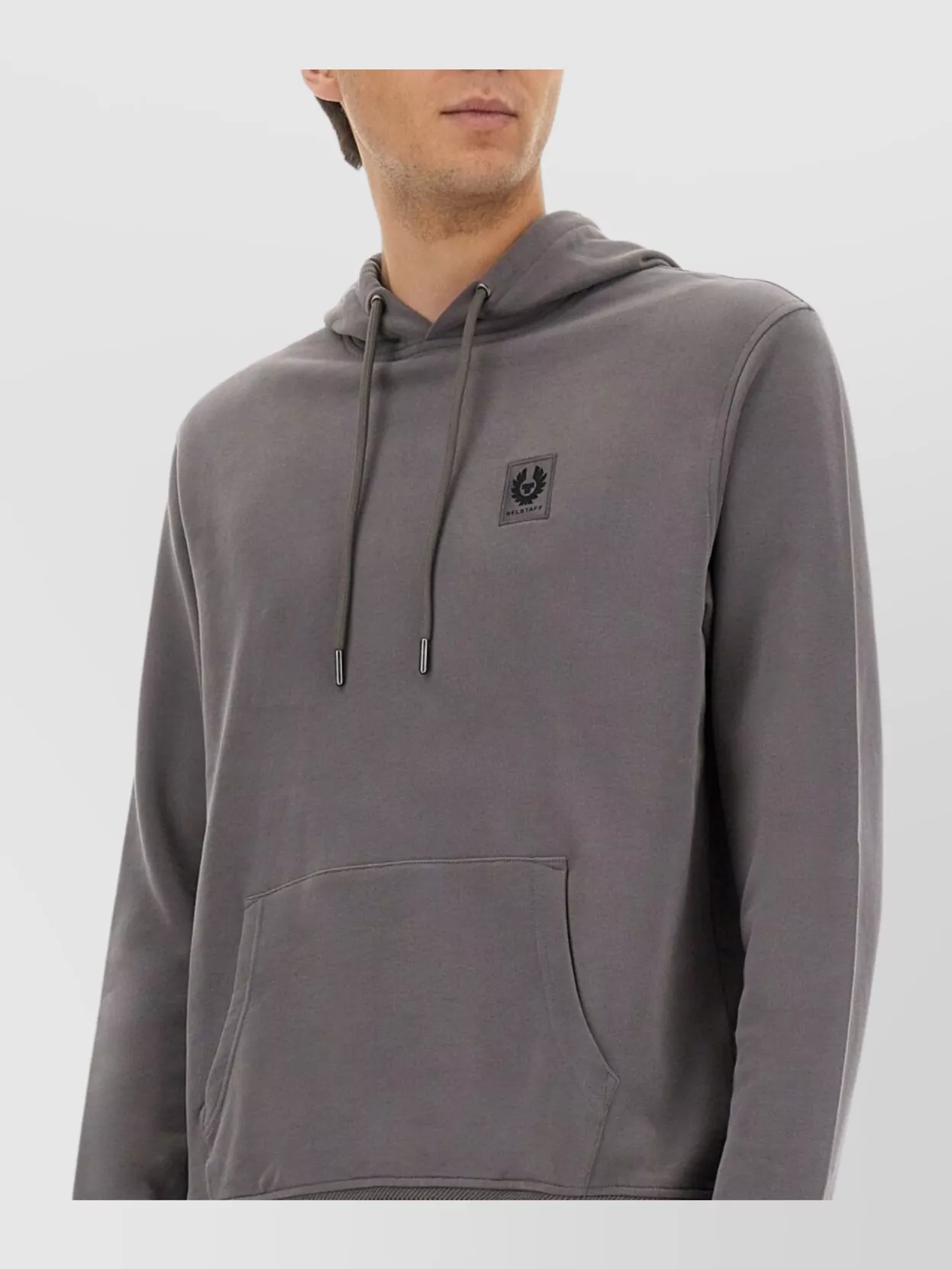 Belstaff Hooded Sweater Drawstring Kangaroo Pocket