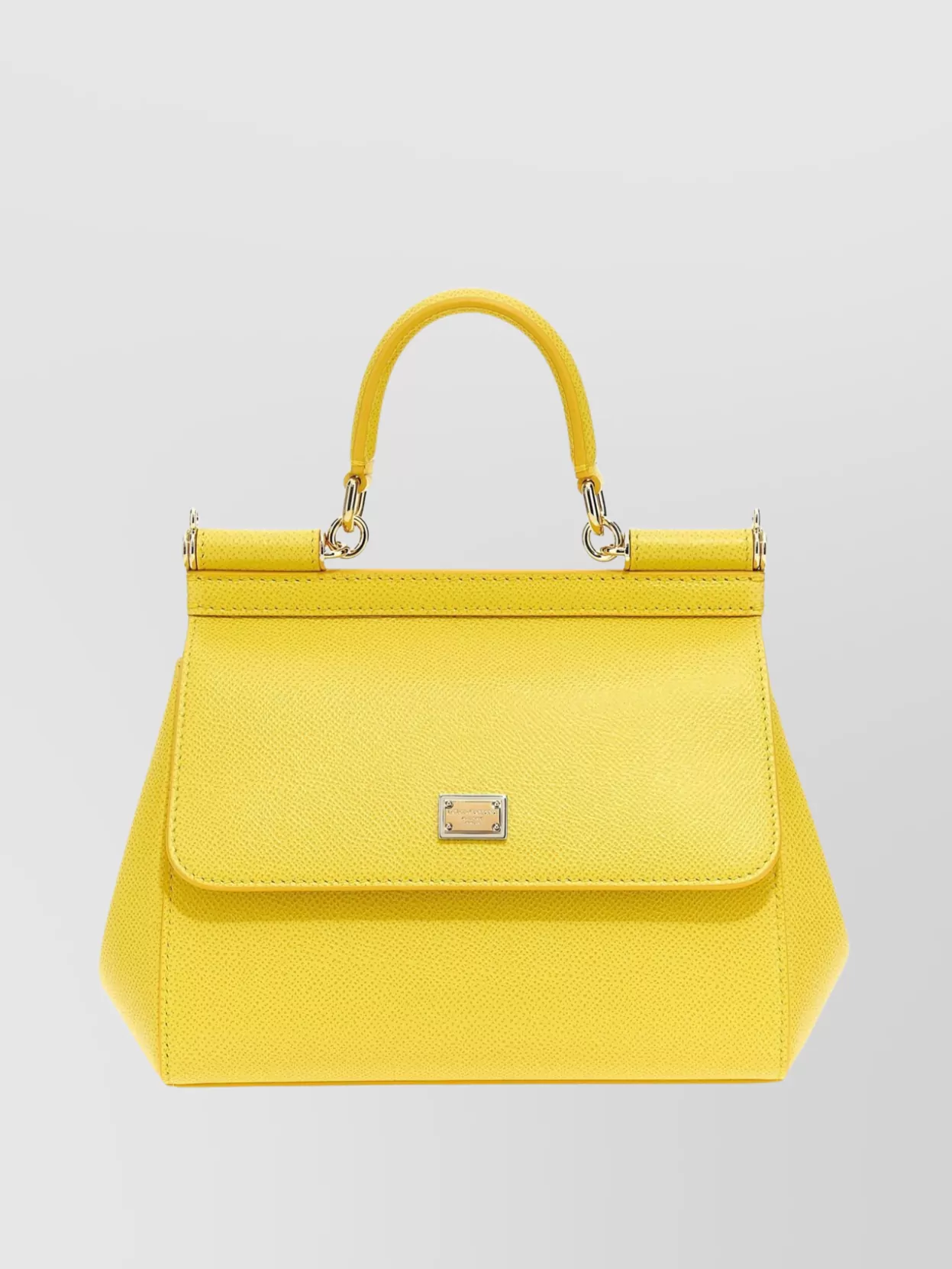 Shop Dolce & Gabbana 'sicily' Structured Top Handle Handbag