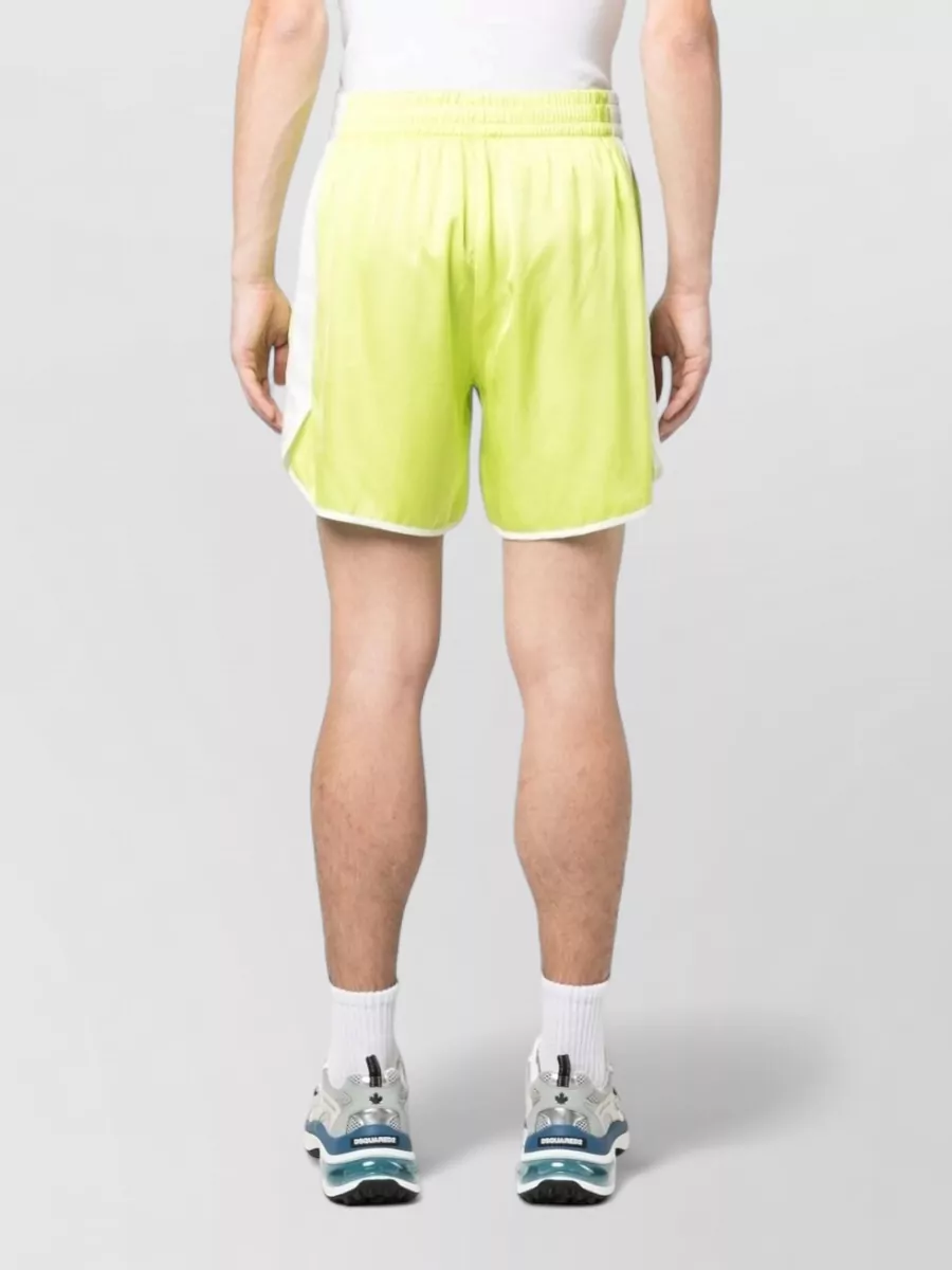 Blue Sky Inn Viscose Satin Track Shorts