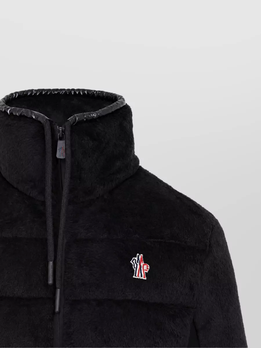 Moncler Grenoble Down Quilted Zip Up Cardigan