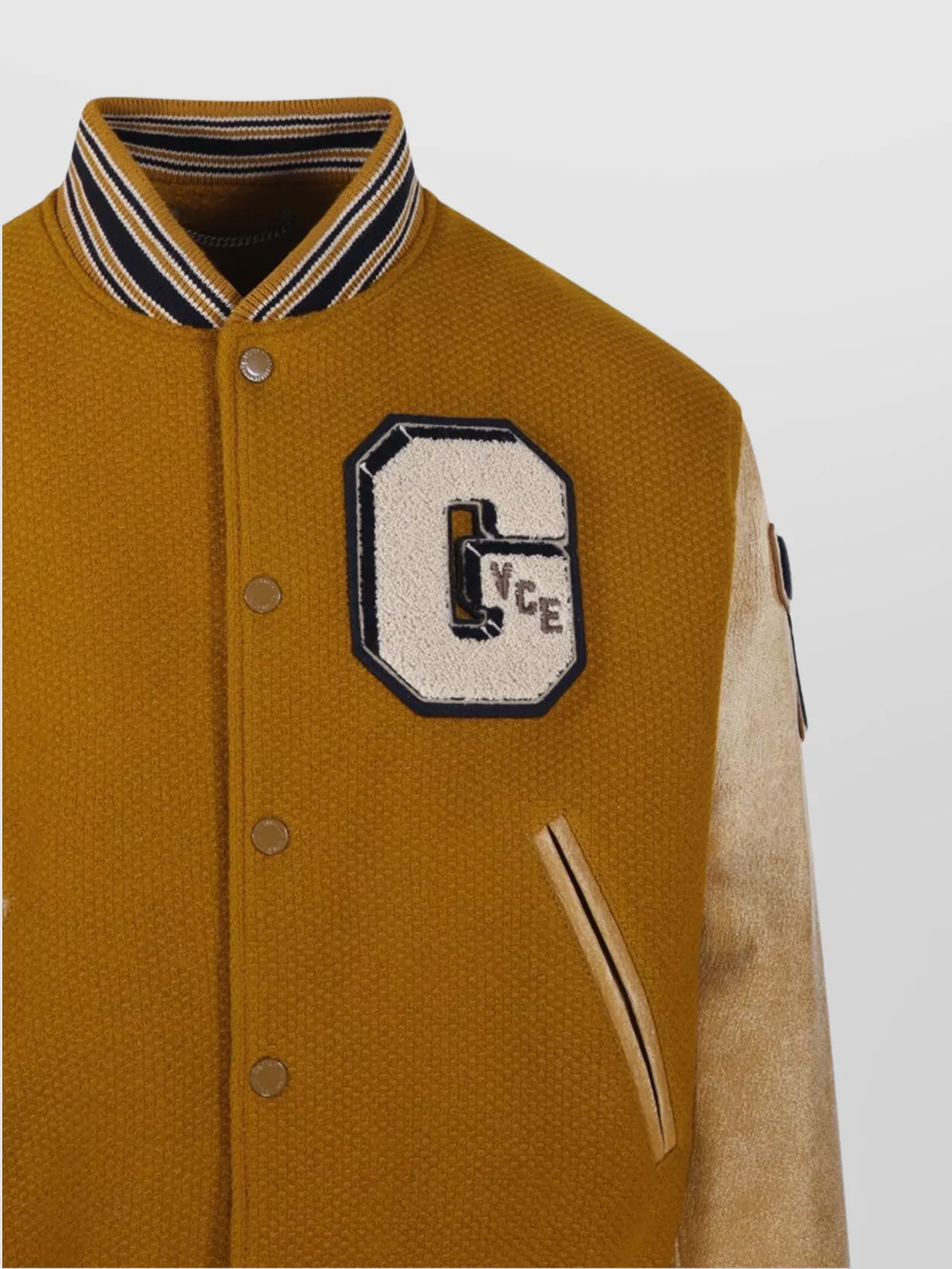 Golden Goose Journey Bomber Contrasting Sleeves