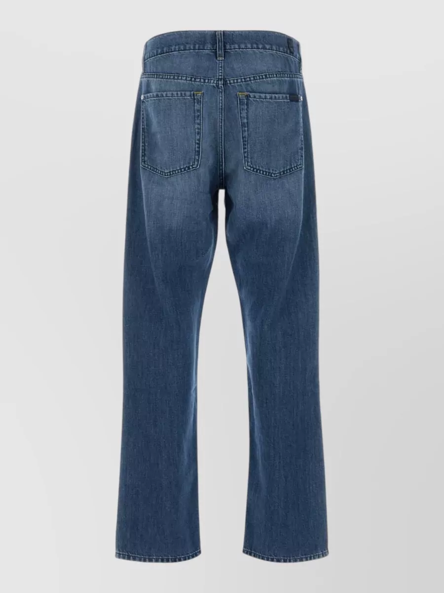 7 For All Mankind Denim Straight-Leg Jeans