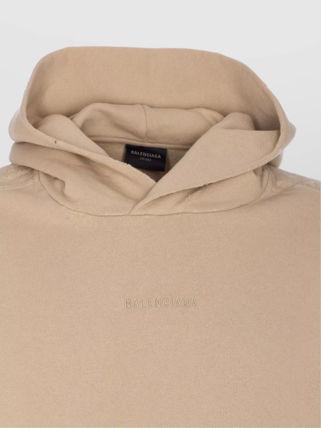Balenciaga Reflective Hooded Sweater Kangaroo Pocket
