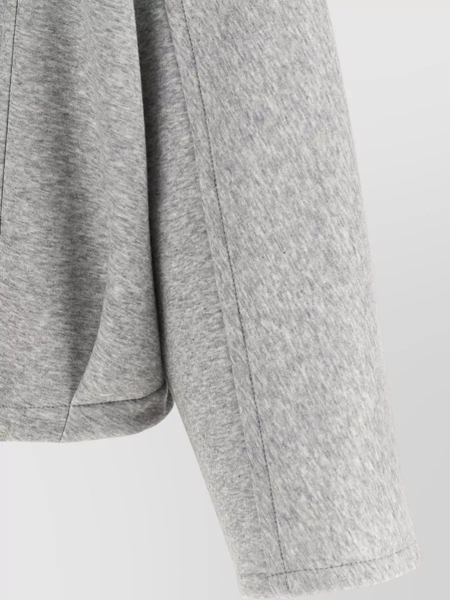 Brunello Cucinelli Cashmere Blend Cropped Hoodie