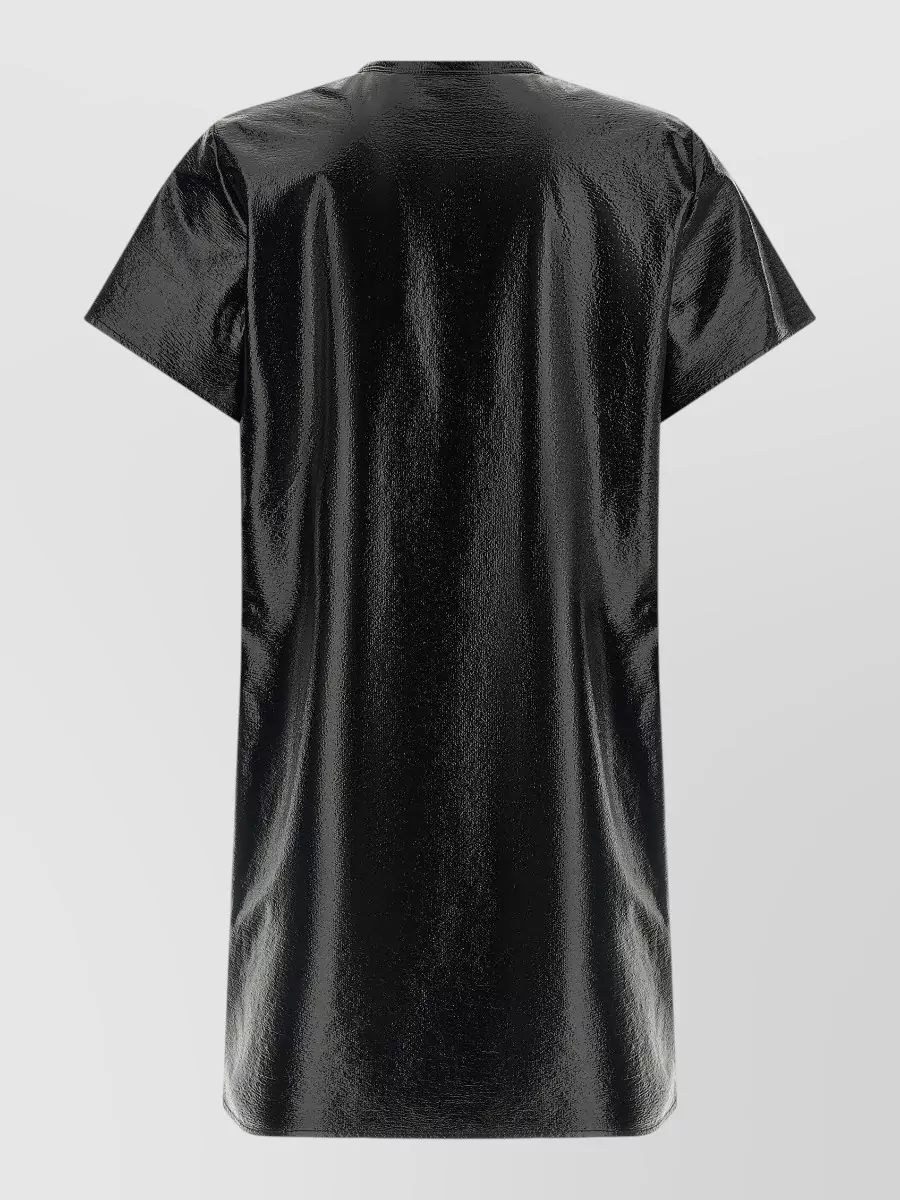 Courrèges Coated Vinyl Mini Dress