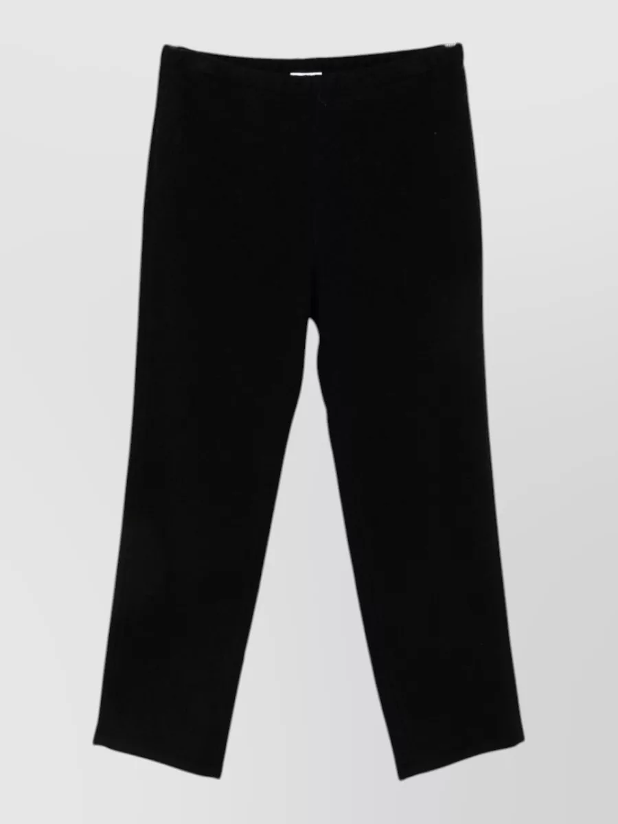 Rier Wool Straight-Leg Trousers