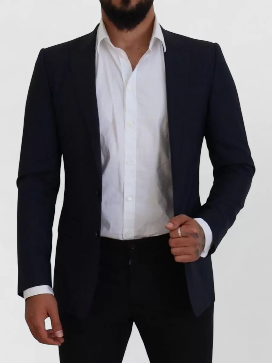 Dolce&Gabbana wool silk slim-fit blazer