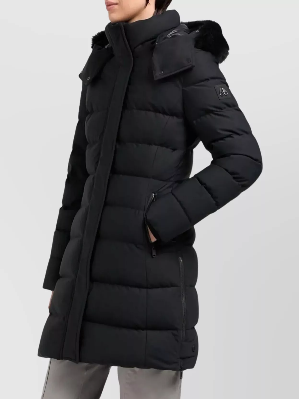 Moose Knuckles Quilted Hooded Puffer Parka