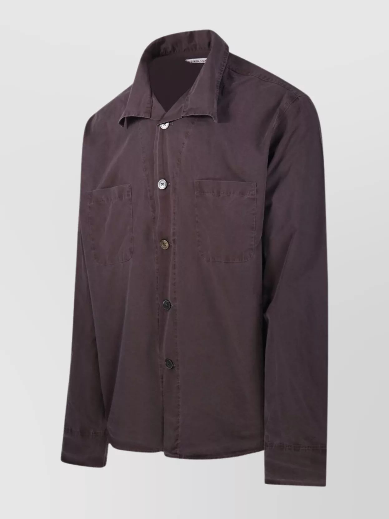Our Legacy Utility Shirt With Long Sleeves And Chest Pockets In Purple