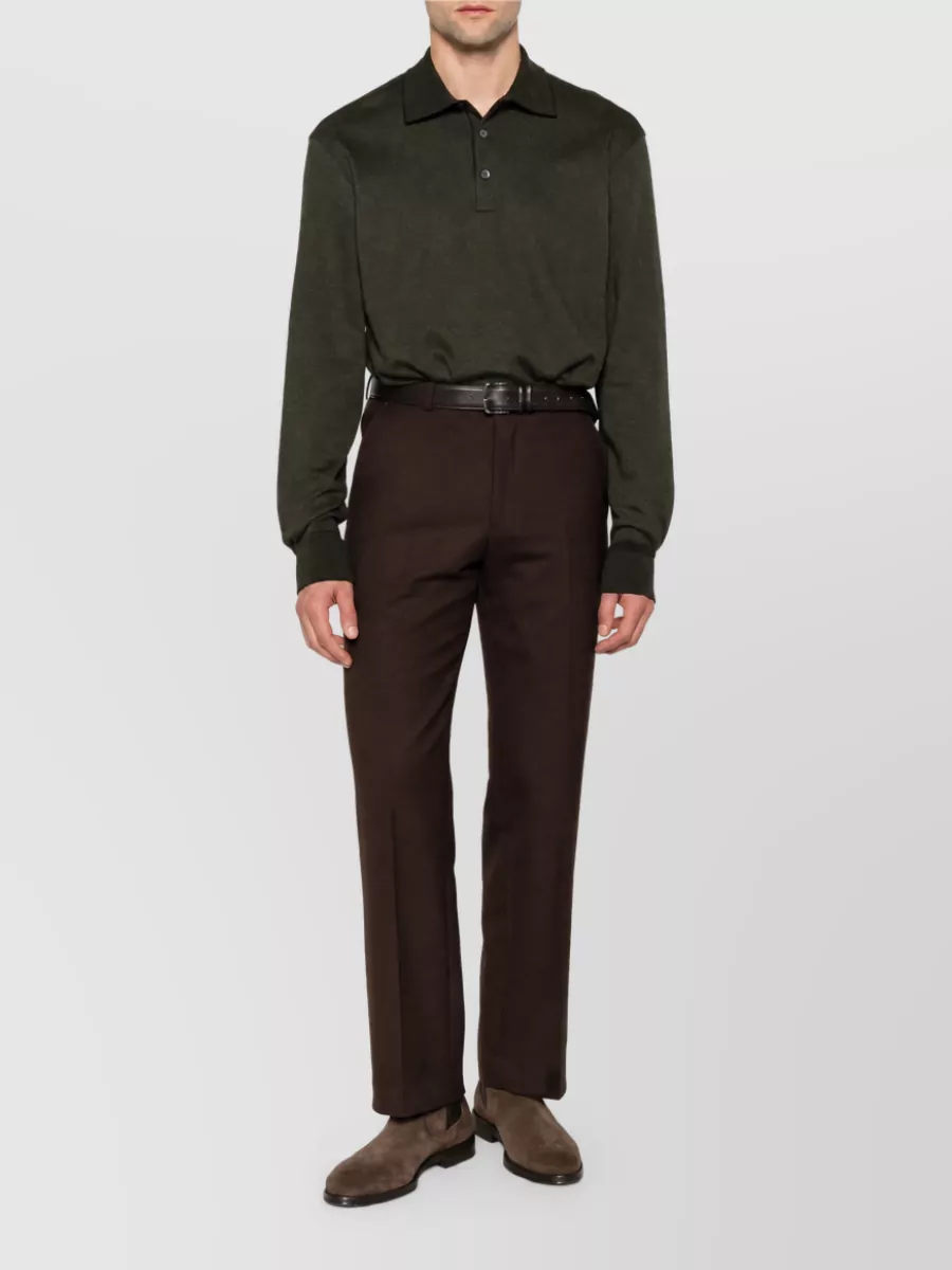 Zegna Cotton Polo Shirt