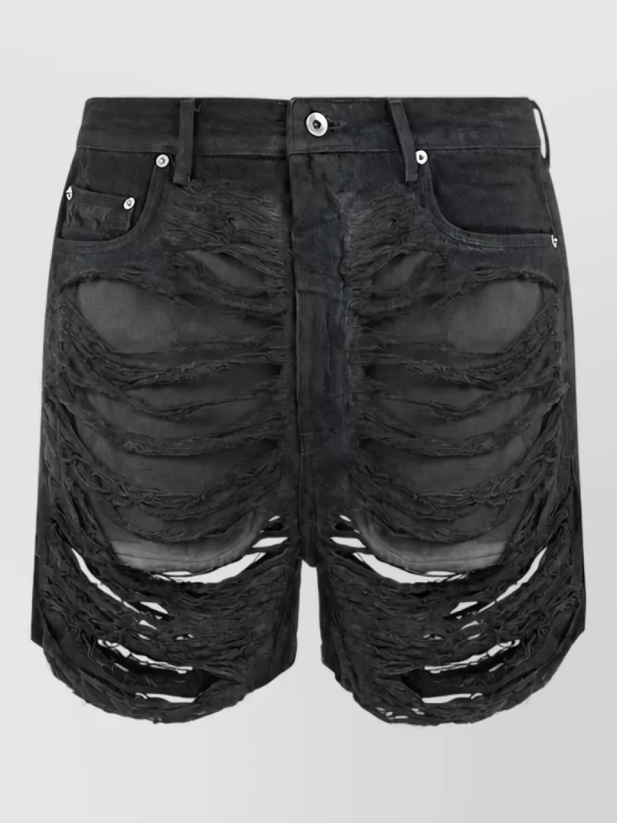 Rick Owens Drkshdw Cotton bermuda shorts